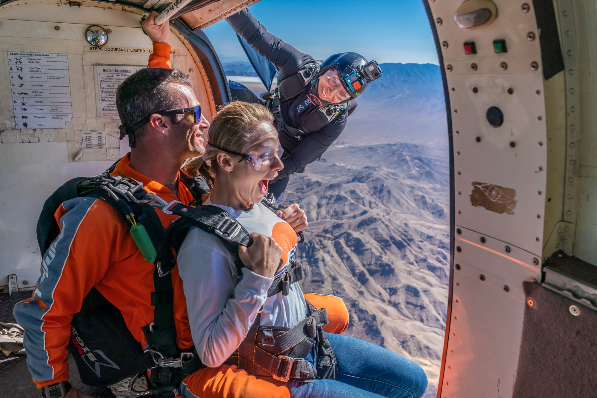 15,000ft tandem skydive